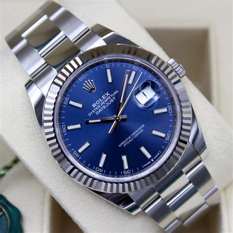 rolex datejust 2 blue dial replica|rolex datejust blue motif.